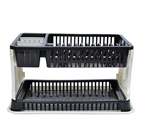 Kitchen Organizer Rack with Water Storing Tray / Dish Rack