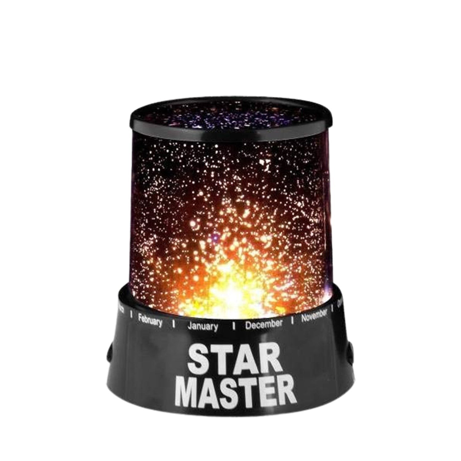 Star Night Light Projector Lighting USB Lamp Led Projection LED Night (Battery & Cable Not Included) by DeoDap
